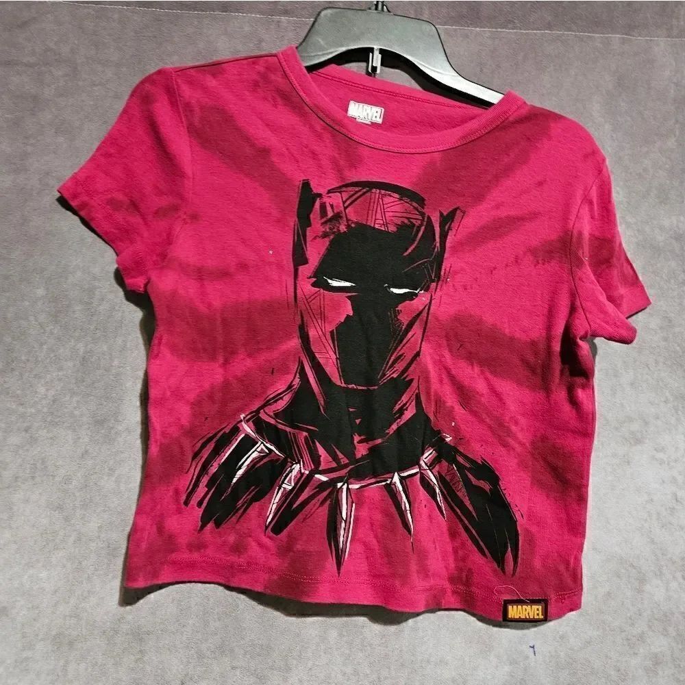 Women's Marvel x Nikkolas Smith Black Panther Cropped Tee 2X